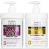 Advanced Clinicals Retinol Cream + Collagen Peptides Body Moisturizer & Face Lotion 2PC Skin Care Set | Dry Skin Body Lotion For Women & Men To Help Improve Appearance Of Crepey Skin, 2PC Bundle view 1