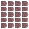 baojielai 20 Pieces Breathable Sanding Caps 80-180 Grit Practical Sleeves For Manicure Pedicure And Foot Care view 3