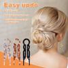 3pcs French Hair Pins, U-Shaped Hairpins for Women Girls Acetate Sticks Styling Accessories, Perfect for Buns Thick Fine and Long Hair view 4