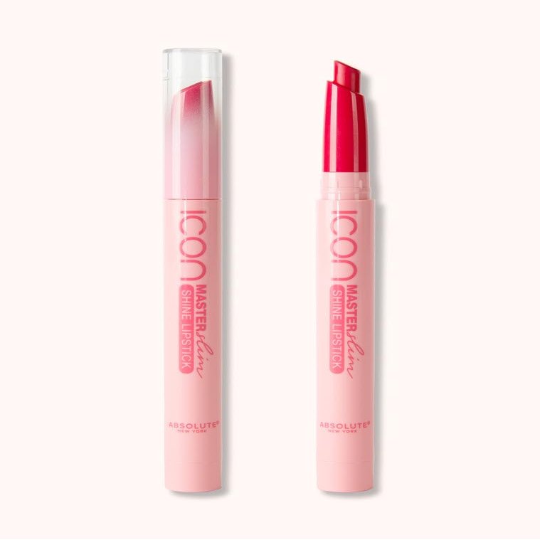 Absolute New York Master Slim Lipstick, Transfer Proof, Intense Pigment, Light-Weight, Buildable Color, Ultra-Shiny, Shine Slim Lipstick (MLSS27 Vivid Raspberry)