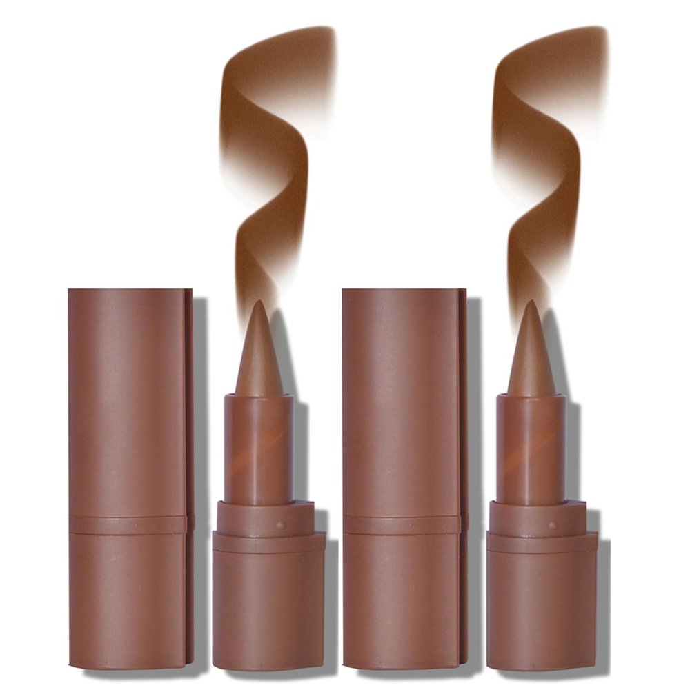 BAISEN DIARY 2Pcs 2-in-1 Gradient Lip Liner and Lipstick Lip Combo Set - Achieve Flawless Contour and Gradual Ombre Effect with Easy-to-Use Crayon Form and Cone Tip (2Pcs 01# Milk Tea)