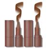 BAISEN DIARY 2Pcs 2-in-1 Gradient Lip Liner and Lipstick Lip Combo Set - Achieve Flawless Contour and Gradual Ombre Effect with Easy-to-Use Crayon Form and Cone Tip (2Pcs 01# Milk Tea) view 1