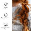 1000pcs Transparent Mini Elastic Hair Bands, No Crease Ponytail Holders, No Damage, No Hurt, Soft & Durable view 2