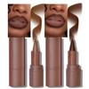 2-in-1 Gradient Lip Liner and Lipstick Lip Combo Set - Achieve Flawless Contour and Gradual Ombre Effect with Easy-to-Use Crayon Form and Cone Tip (01# Milk Tea & 06# Coffee Bean, 2 Count (Pack of 1)) view 1