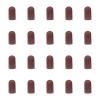 baojielai 20 Pieces Breathable Sanding Caps 80-180 Grit Practical Sleeves For Manicure Pedicure And Foot Care view 1