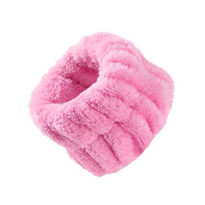 1Piece Absorbent Wristband Plush Wristbands Wash Towel Wrist Makeup Soft Wristband Terry Wash Towel Terry Cloth