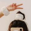 1Piece Absorbent Wristband Plush Wristbands Wash Towel Wrist Makeup Soft Wristband Terry Wash Towel Terry Cloth view 4