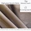 Dust Proof Massage Chair Cover Full Body,Portable Massage Chair Cover Protector Fitted Stretch Fabric Washable Removable Shield Dust ProofCovers for Massage Chairs(Gray) view 4