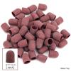 baojielai 20 Pieces Breathable Sanding Caps 80-180 Grit Practical Sleeves For Manicure Pedicure And Foot Care view 3
