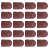 baojielai 20 Pieces Breathable Sanding Caps 80-180 Grit Practical Sleeves For Manicure Pedicure And Foot Care view 1