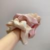 Artificial Silk Hair Ring - Soft Glutinous Satin Large Intestine Ring Headdress Flower Hair Accessories for Women(Elegantcamel) view 3