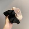 Artificial Silk Hair Ring - Soft Glutinous Satin Large Intestine Ring Headdress Flower Hair Accessories for Women(Elegantcamel) view 4