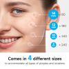 Glowpatch Acne Pimple Patch(840 Counts 4 Sizes), Zit Stickers for Face, Hydrocolloid Spot Stickers, Clear Acne Dots for Covering Zits, Blemishes, and Breakouts view 3