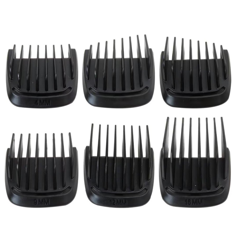 Black Trimmer Replacement Set Haircut Guide Guard Comb for Philips Norelco Multigroom Trimmer Compatible with 41mm Extra Wide T Blade GRABOTE New