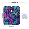 Hezely Purple Leopard Hair Dye Cape, Barber Cape for Adults,Waterproof Salon Cape,Waterproof Hairdressing Styling Hair Cutting, 65" x 55" view 3