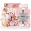 Christmas Gifts for Women,Relaxing Spa Gifts Baskets for Mom,Christmas Happy Birthday Gift Ideas Basket. view 1