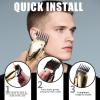 Clipper Replacement Guards with Metal Clip for BabylissPRO Clippers Barberology FX870, FX880, FX825, and FX673 ClippersCutting Lengths 1/16-3/4 ,Black 8 Pack view 3