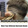 Clipper Replacement Guards with Metal Clip for BabylissPRO Clippers Barberology FX870, FX880, FX825, and FX673 ClippersCutting Lengths 1/16-3/4 ,Black 8 Pack view 4