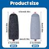 12 Pack Replacement Roller for Flawless Pedi - Extra Coarse & Fine Rollers Attachment Set Compatible with Finish Touch Flawless Pedi Electronic Tool File - Black & Gray view 2