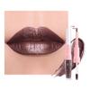 Kaely 2-in-1 Dark Borwn Metallic Lipstick and Lip Liner, Shimmer Liquid Metallic Lipsticks for Women, Glitter Lip Gloss Stain Long Lasting Waterproof Smudge Proof 24 Hour, Vegan Makeup, 11 view 1