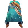 Hezely Turtle Hair Dye Cape, Barber Cape for Adults,Waterproof Salon Cape,Waterproof Hairdressing Styling Hair Cutting, 65" x 55" view 2