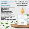 DK Smooth, Deep Conditioning Hydrating Argan Oil Hair Mask | Smoother Hair Mask for Dry Damaged | Hair Repair Treatment (Pack of 1) view 4