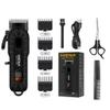 Electric Hair Trimmer Kit, 1 Set Electric Hair Clipper& Accessories, Professional Hair Trimmer for Men,Great for Stylists Barbershop, Gift Set, Barber Kit, Hair Stvling Tools,Crooming (Golden01) view 4