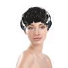 Airplane Cockpit1 Shower Cap For Women Reusable Double Layers Bathing Bath Cap Hair Caps Waterproof Elastic Band Ladies Spa Salon Shower Hat Hair Caps view 3