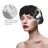 Airplane Cockpit1 Shower Cap For Women Reusable Double Layers Bathing Bath Cap Hair Caps Waterproof Elastic Band Ladies Spa Salon Shower Hat Hair Caps view 4