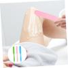 Gogogmee 3pcs Hard Wax Stick for Hair Removal Facial Hair Remover Silicone Wax Applicator Long Handle view 3