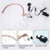 Head Spa Equipment, Water Circulating Head Therapy Device, Semi Adjustable Shower Design, with Metal Fixing Buckle and Pump, for Salon Equipment,BRplug view 4
