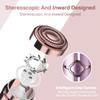 Facial Hair Removal for Women, Ladies Face Shaver(USB Rechargeable) for Chin Lip Neck Armpits and Peach Fuzz, Included 2 pc Replacement Heads view 2