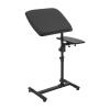 Tattoo Arm Rest Stand, Adjustable Height Tattoo Workstation with Wheels & Workbench, Rotation Armrest Stand for Beauty Salons, Studios, Dental Clinics, Tattoo Shops view 1