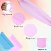 2 Pcs Back Scrubber for Shower, Back Washer with Handles for Men & Women, Double-Side Use Exfoliate Washcloth Bath Tool to Scrub Your Body (Pink and Blue) view 3