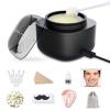SUERBEATY Nose Wax Kit Men, Nose and Ear Hair Waxing Kit | 40 Sticks, 100g Wax, Up to 20 Uses | Smart Temp Control | USB Fast Heating | Safe for Sensitive Nasal Skin, Painless view 1