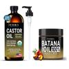 16 ounce Castor oil & $ ounce Batana Oil view 1