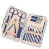 BNJWJZS Nail Clippers Pedicure Set Beauty Set Travel Suitcase Nail Clippers Manicure Tool Set(Blue) view 1