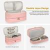 GENCAM Double-Layer Carrying Case for Shark Flexstyle, Travel Case for Shark Flexstyle/FlexFusion, Portable Storage Organizer bag for Shark Flexstyle/Dyson Airwrap Styler and Attachments (Rose Pink) view 2