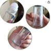 1 Oz Plain Roll-On Bottle (144 PIECES) with black caps; Essential Oil Roller Bottles, Refillable Roller Black Roll On - Bulk - 30 ml 1 oz Pack of 144 -Clear Color view 4