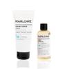 MARLOWE. Mens Facial Scrub & Beard Oil Bundle  Exfoliating Cleanser with Pine & Agarwood Scent + Conditioning Softener with Natural Oils for Grooming & Care view 1