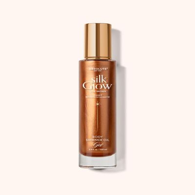 Absolute New York Silk Glow Body Oil, 3.4-Fluid Ounce, True Bronze
