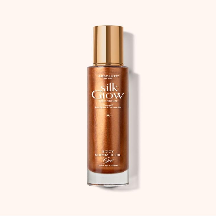 Absolute New York Silk Glow Body Oil, 3.4-Fluid Ounce, True Bronze