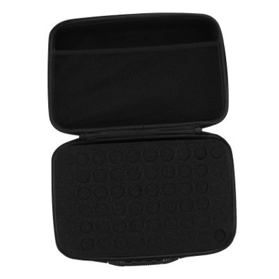 Gogogmee Essential Oil Storage Bag Organizer 60 Slots Portable 5ml/10ml Essential Oil Carrying Case Handle Travel-Friendly for Aromatherapy and Home Use