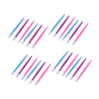 AUTSUPPL 108pcs Nail Cleaner Kit Nail Art Cleaning Stick Cuticle Pusher for Polish Removal