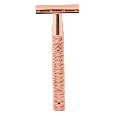 DECOMELODY Old Style Manual Shaver Beard Hair Razor for Men Women Shaving Razor Non-slip Grip for Long Hair