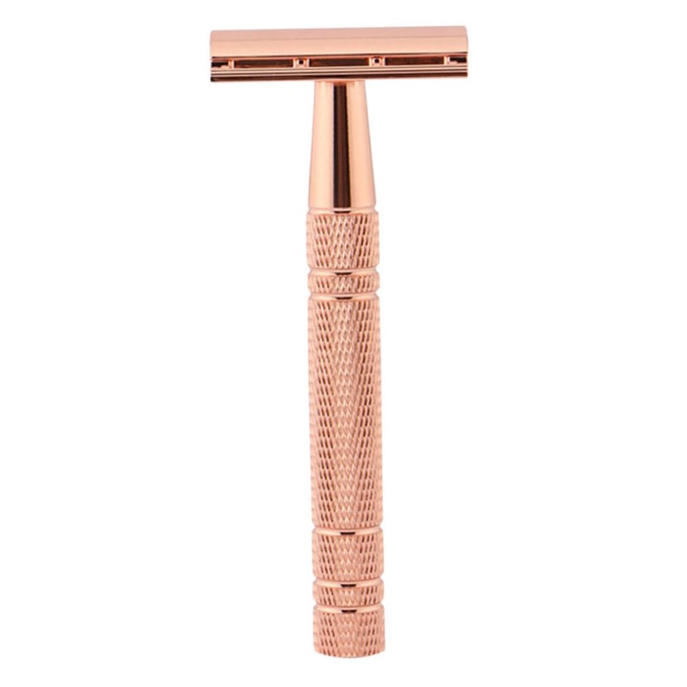 DECOMELODY Old Style Manual Shaver Beard Hair Razor for Men Women Shaving Razor Non-slip Grip for Long Hair