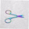 PLAFOPE 3pcs Eyebrow Trimming Scissors Ergonomic Design for Easy Grooming Durable Stainless Steel Lightweight Portable Eyebrow Grooming Tool for Home Travel Use view 3