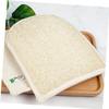 Garneck Deep Exfoliating Gloves for Adults Dual-Sided Body Scrubber for Shower Powerful Loofah Mitt for Back Cleaning and Long-Lasting Bath Exfoliator view 2
