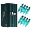 50Pcs Tattoo Cartridge Needles #12 Standard Assorted Mixed Size Round Liner Shader Magnum -5Pcs each of 3RL 5RL 7RL 7RS 9RS 14RS 5M1 7M1 9M1 15M1 9RM 15RM with Safety Membrane for Tattoo Gun Machine view 1
