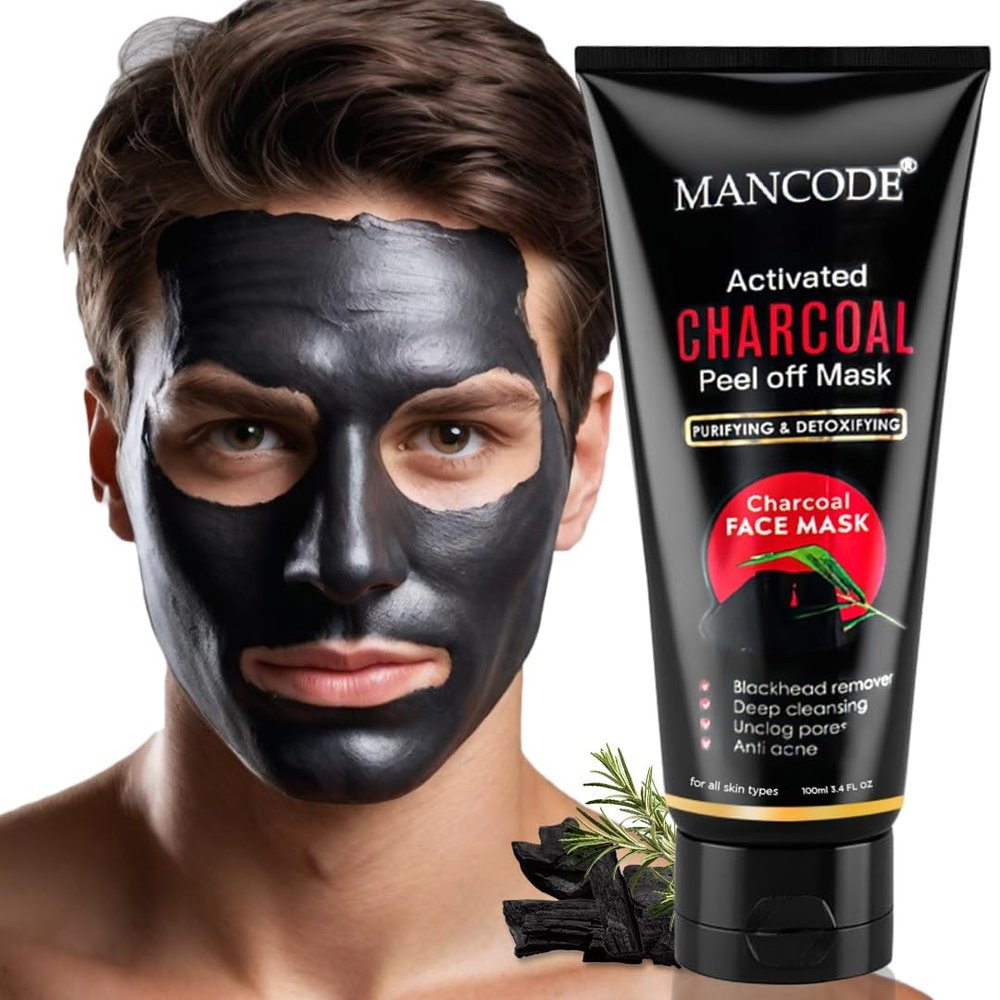 Activated Charcoal Peel Off Mask For Men, Charcoal Peel Off Mask For Women(Buy 2 Quantity Get 1 Quantity Free)